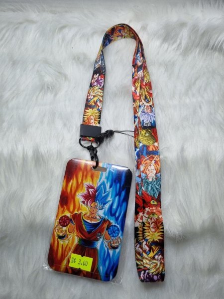 Dragon Ball Lanyard + Portagafete