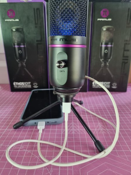 Microfono Gamer Marca Primus Modelo Ethos 101T