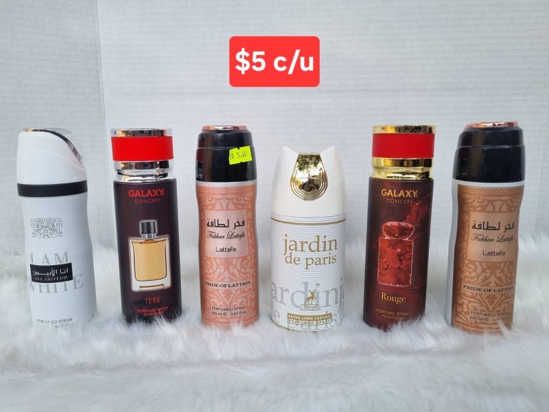 Perfume en Spray para mujer. (Variedad Marcas)